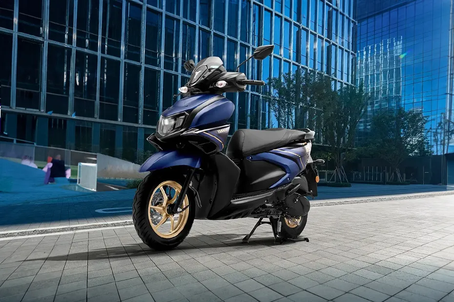 Yamaha Ray-ZR 125FI Hybrid Disc Brake Dark Matt Blue image